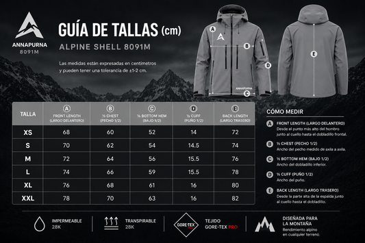 GORE-TEX ALPINE SHELL 8091M