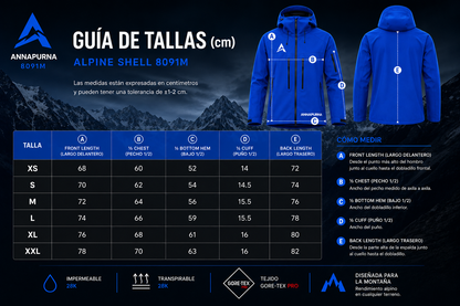 GORE-TEX ALPINE SHELL 8091M