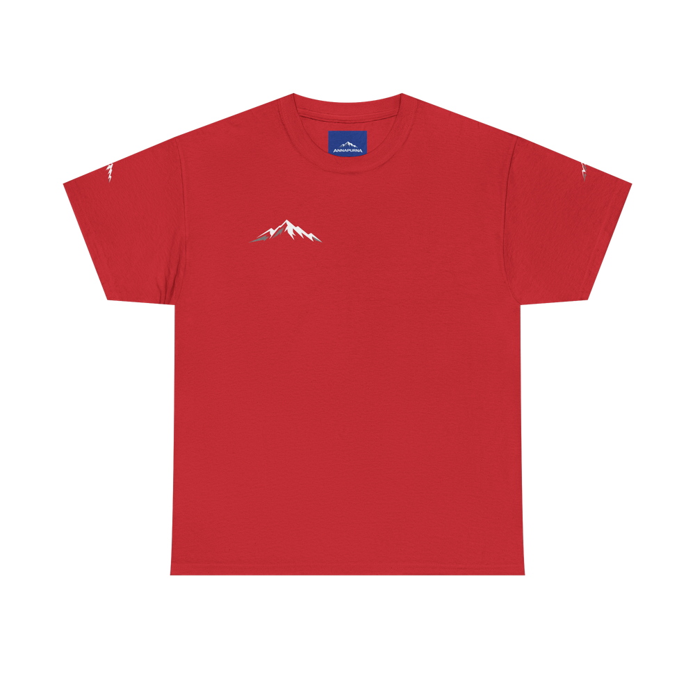 Camiseta Annapurna Escalada roja, vista frontal