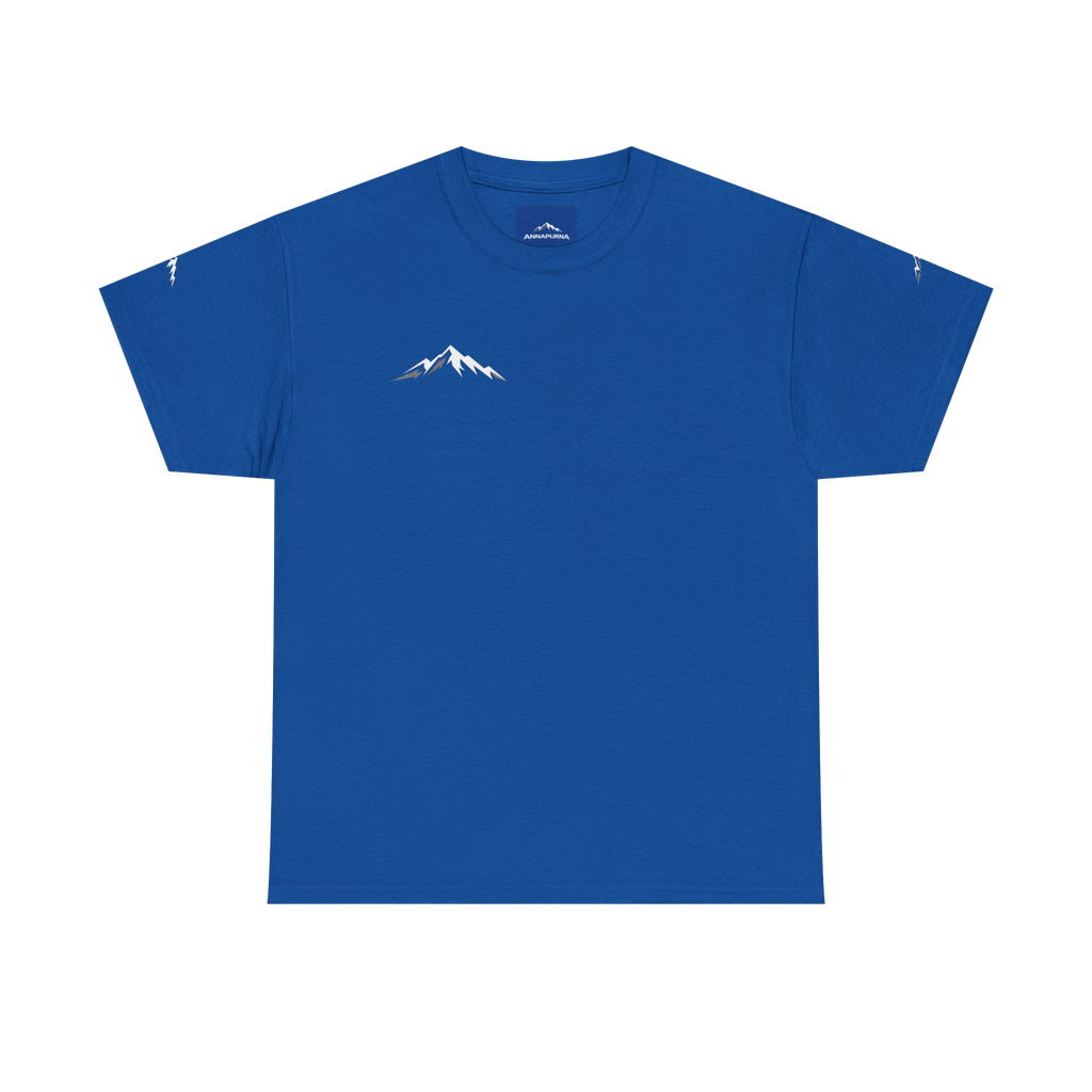 Camiseta Annapurna Escalada azul, vista frontal